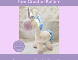 Jasmine the Unicorn Crochet Pattern
