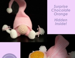 Crochet Chocolate Orange Gnome - Free Pattern